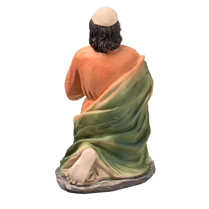 Resurrezione di Gesù presepe 10 cm in resina statuine pasquali