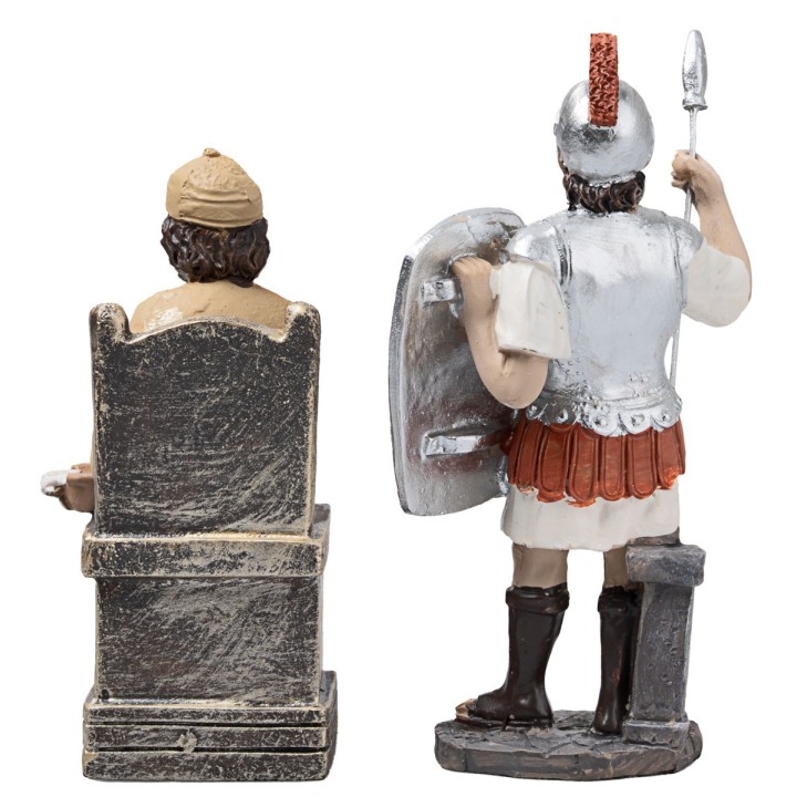 Processo di Gesù 10 cm in resina statuine pasquali