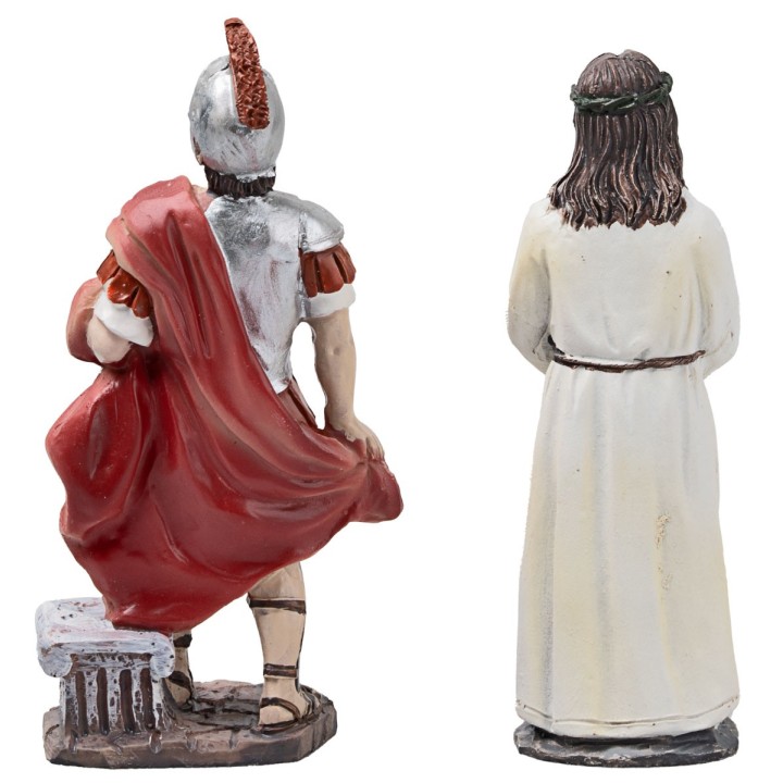 Proceso de Jesús 10 cm en resina figuritas pascuales