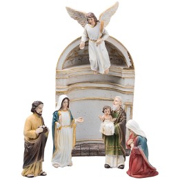 Presentación de Jesús 10 cm en resina figuritas pascuales