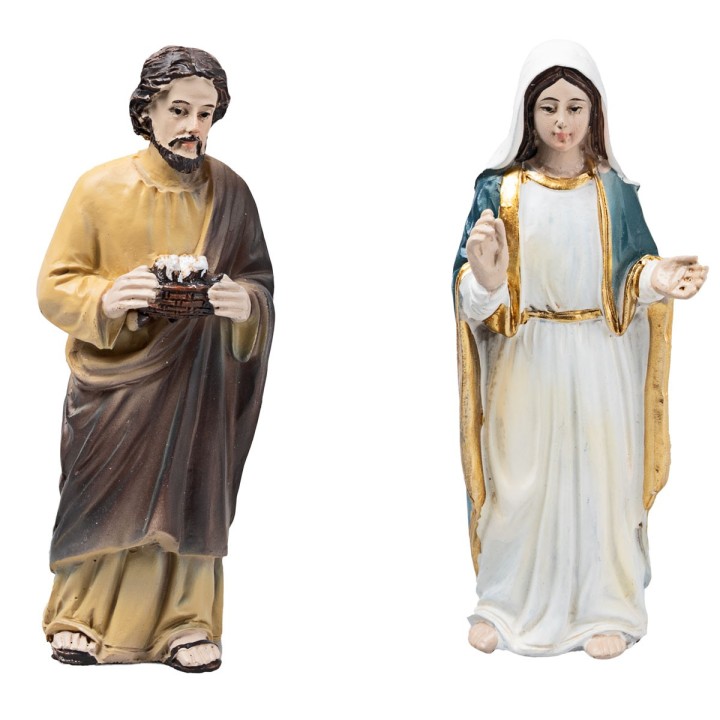 Presentación de Jesús 10 cm en resina figuritas pascuales
