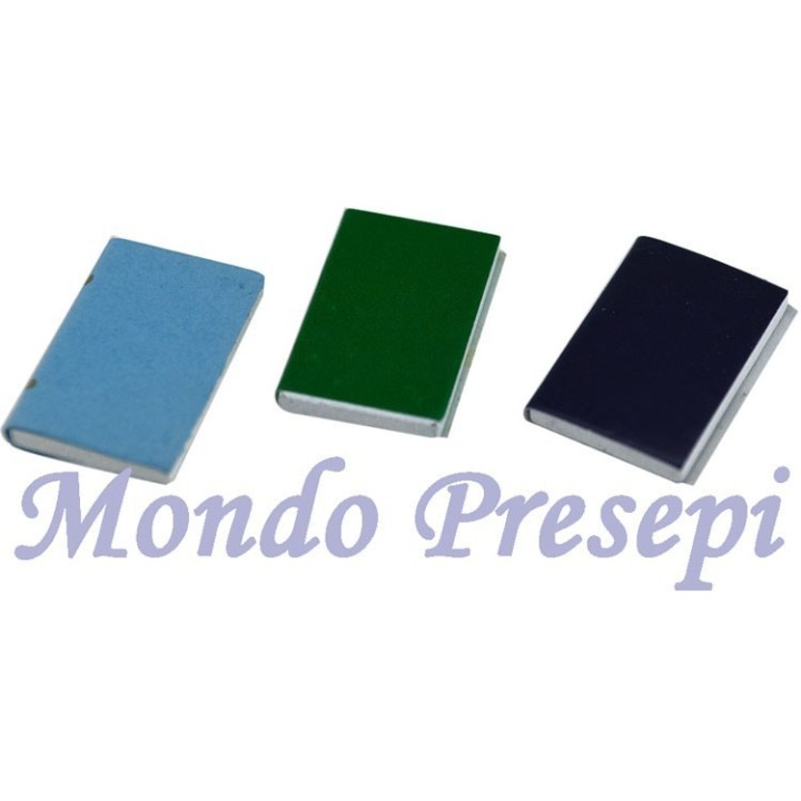 Set of 3 books cm 1,2x1,8