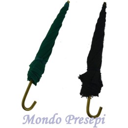 Set 2 ombrelli verde e nero