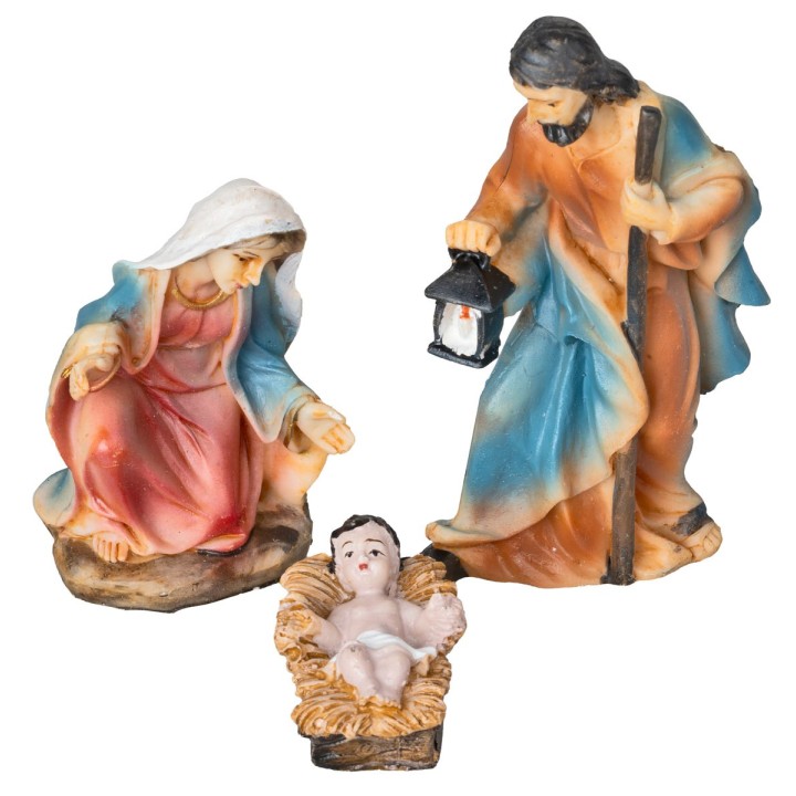 Set de Natividad de 10 figuras 11 cm en resina