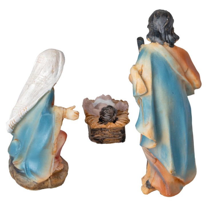 Set de Natividad de 10 figuras 11 cm en resina