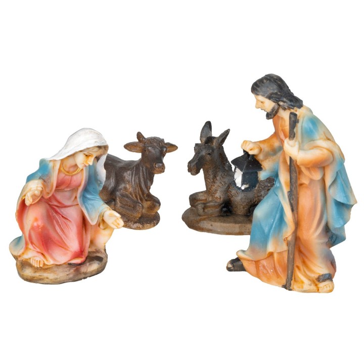 Set de Natividad de 10 figuras 11 cm en resina