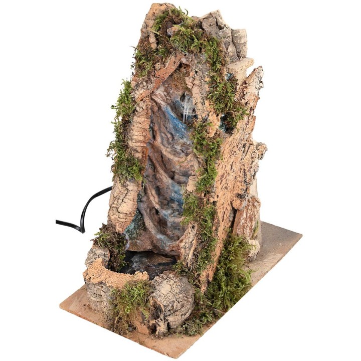 Cascata a balzi funzionante cm 19x28x35 h