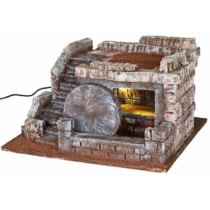 Sepulcro iluminado cm 37x32x21 h