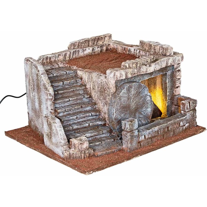 Sepulcro iluminado cm 37x32x21 h