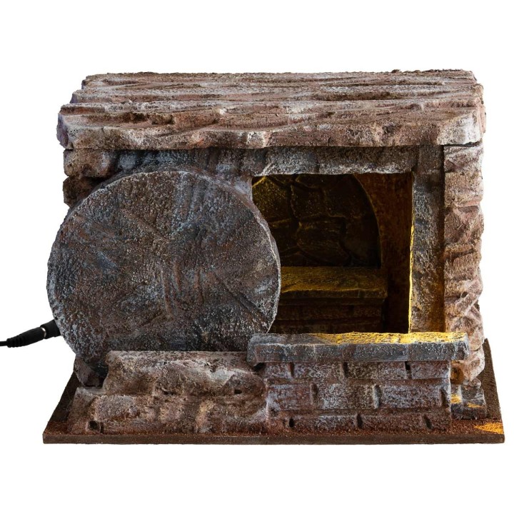 Illuminated sepulcher cm 25X20X17.5 h