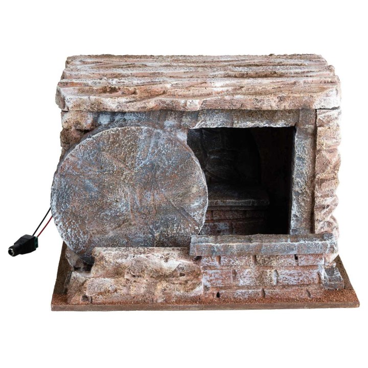 Sepulcro iluminado cm 25X20X17.5 h