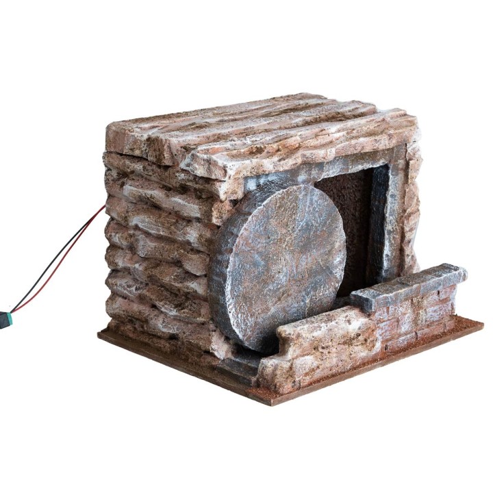 Sepolcro illuminato cm 25X20X17.5 h