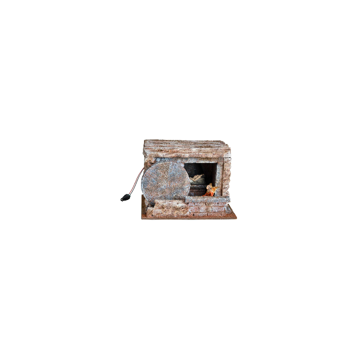 Illuminated sepulcher cm 25X20X17.5 h