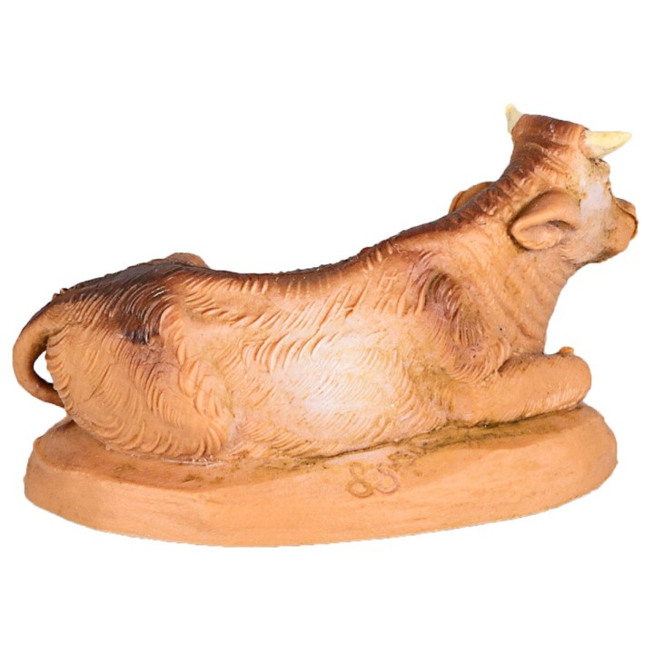 Bue seduto serie 6,5 cm Fontanini