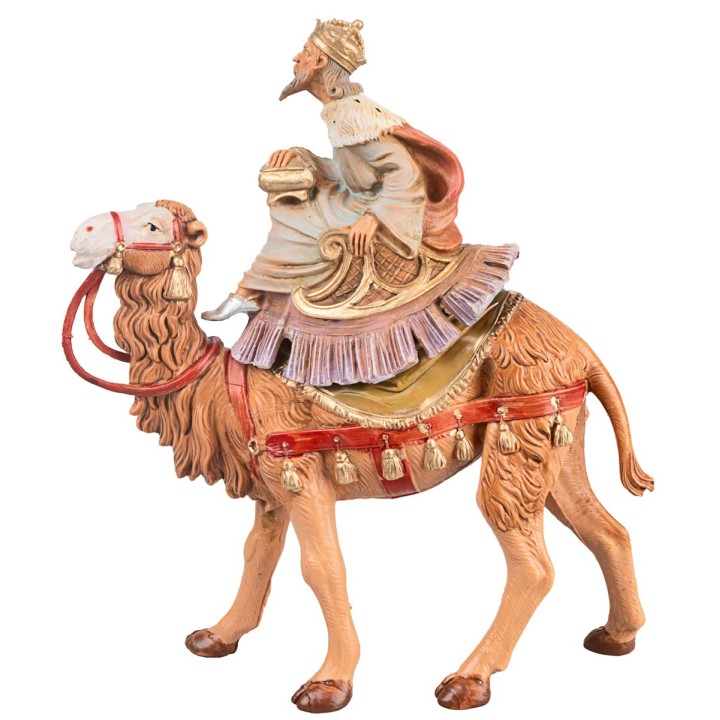 Reyes Magos en camello serie 10 cm Fontanini