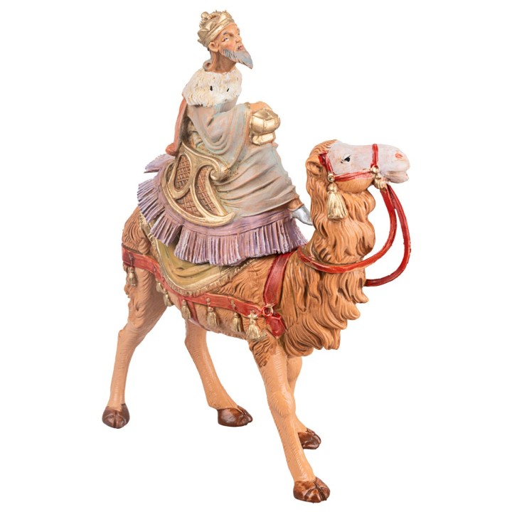 Reyes Magos en camello serie 10 cm Fontanini