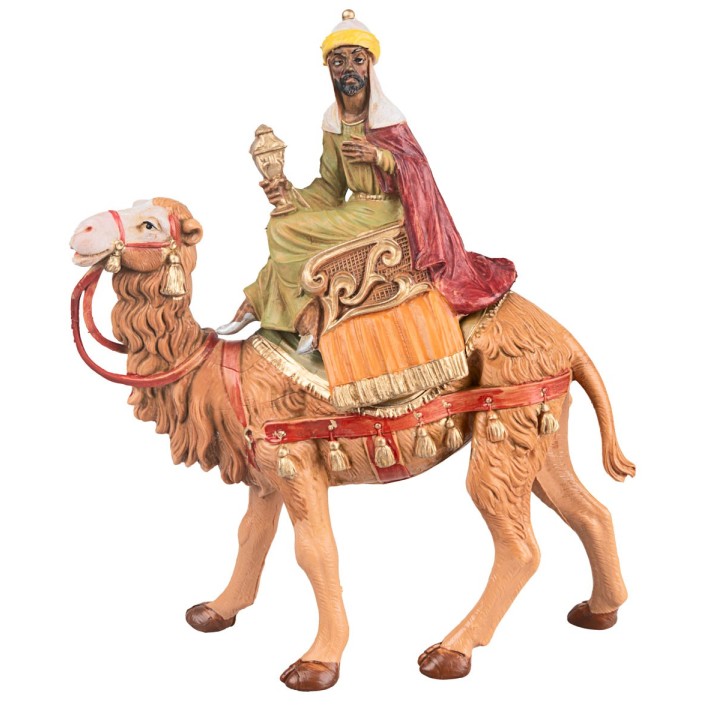 Reyes Magos en camello serie 10 cm Fontanini