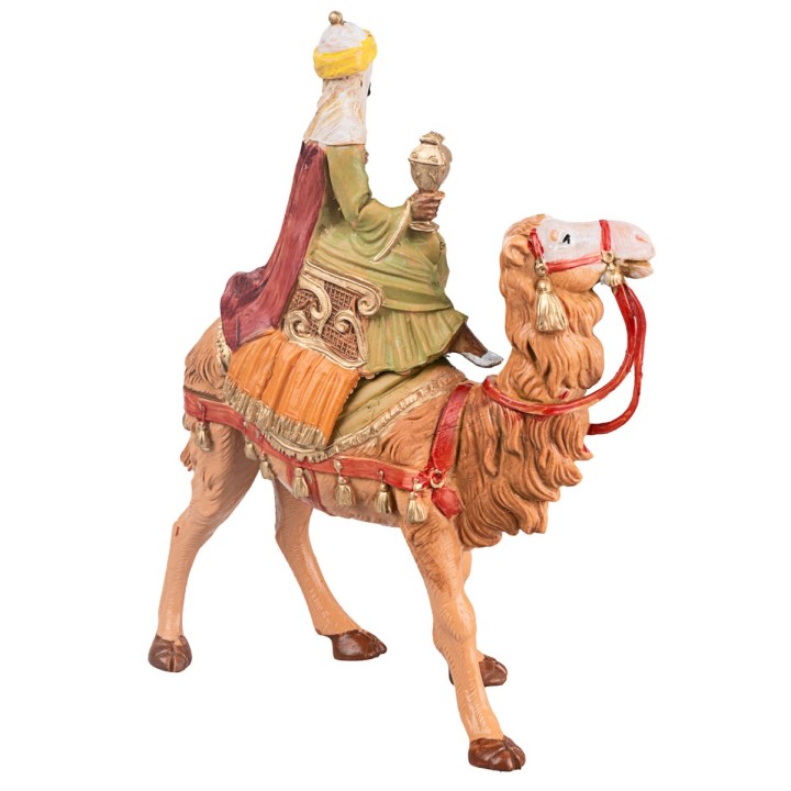 Reyes Magos en camello serie 10 cm Fontanini