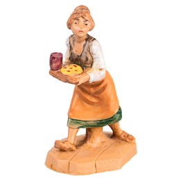 Mujer con bandeja cm 6,5 Fontanini