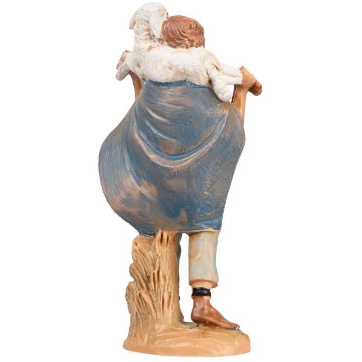 Pastor with pecan in shoulder 9.5 cm Fontanini
