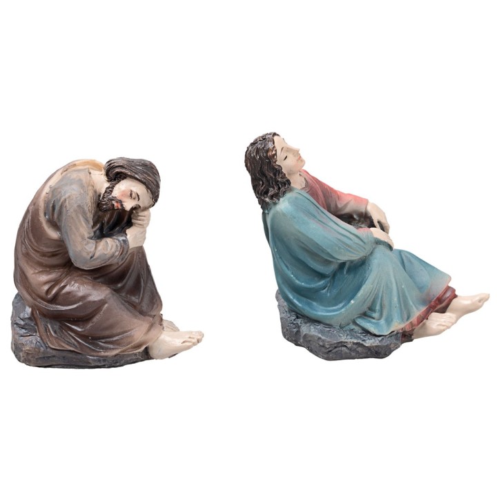 Prayer in the Garden of Gethsemane 10 cm in resin Easter statues