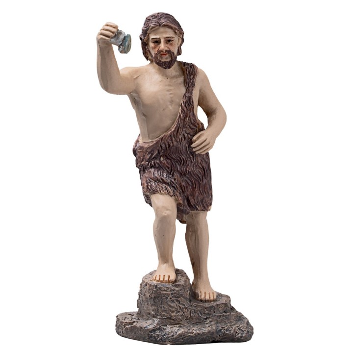 Bautismo de Jesús 10 cm en resina figuras pascuales