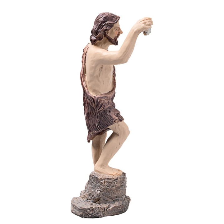 Battesimo di Gesù 10 cm in resina statue pasquali