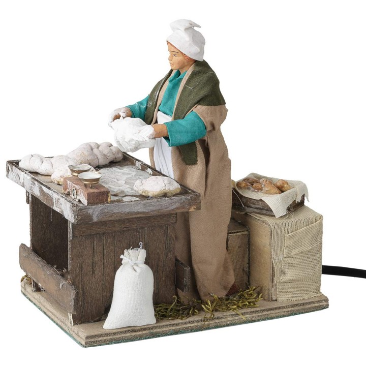 Woman kneading series 15 cm in motion