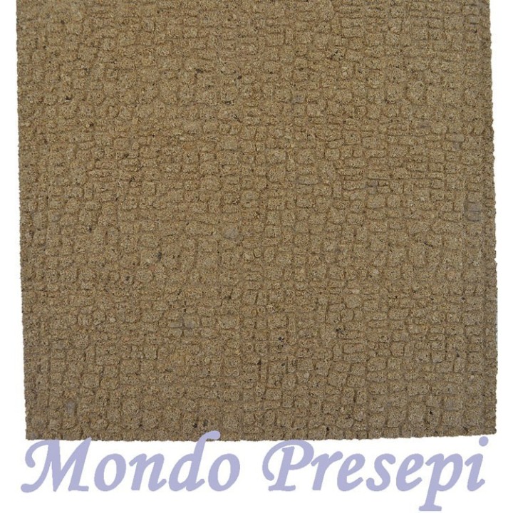 Panel piedras mignon Cm 25x25x1