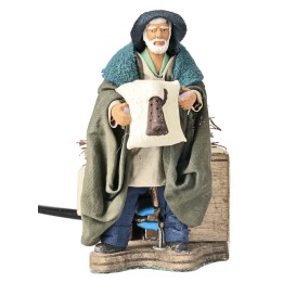10 cm Moving Bagpiper
