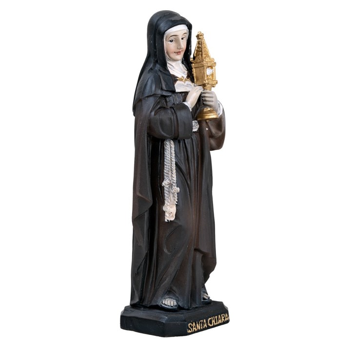 Santa Chiara 12 cm in resina