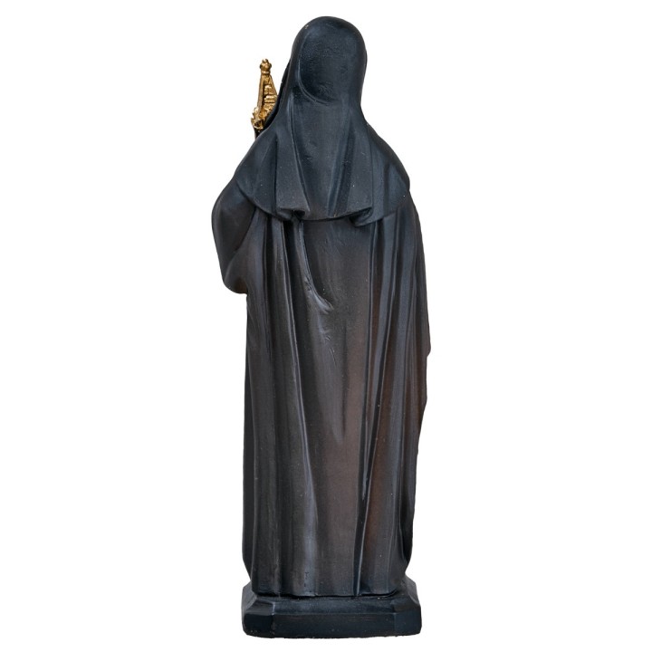 Saint Clare 12 cm in resin
