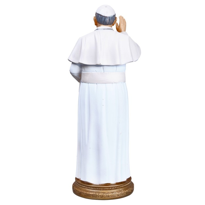 Papa Francisco 20 cm en resina