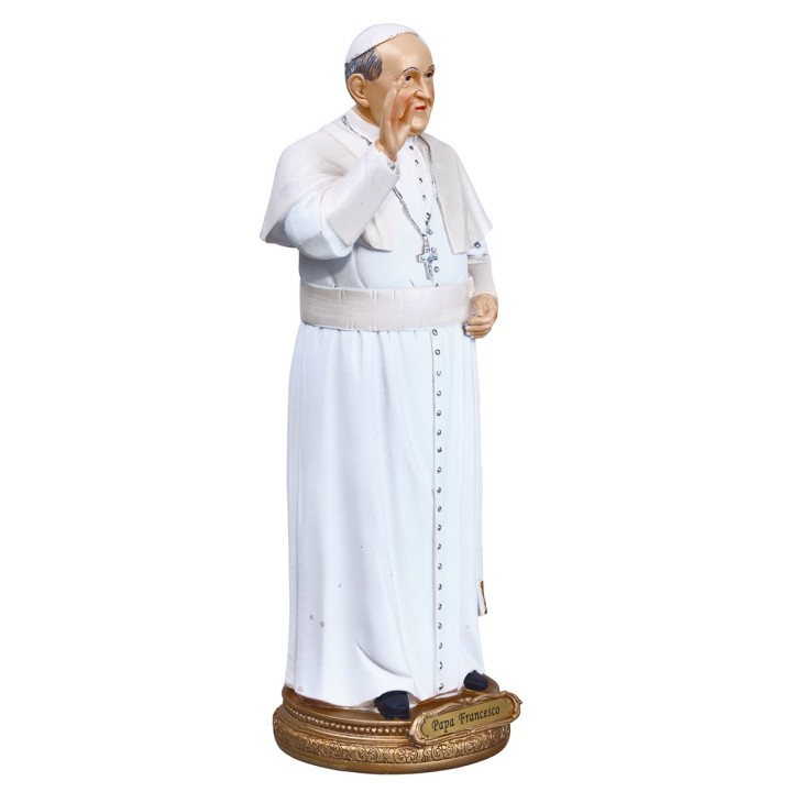 Papa Francesco 30 cm in resina