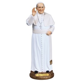 Papa Francesco 30 cm in resina