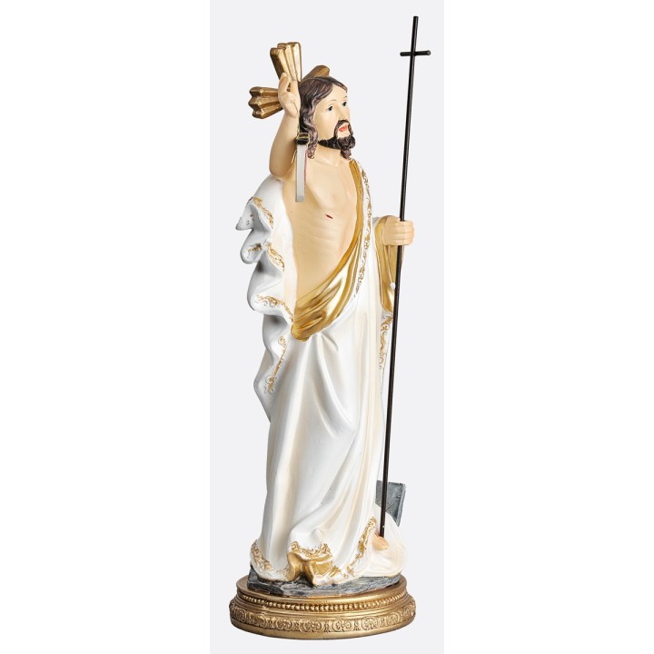 Cristo risorto di altezza 31 cm in resina
