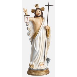 Risen Christ with a height of 22.2 cm in resin