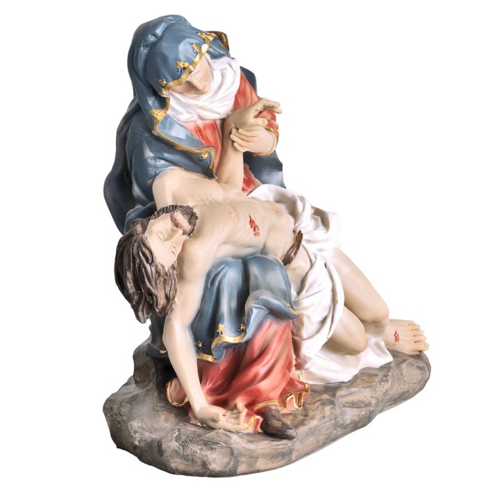 Pietà 17.5 cm in resin