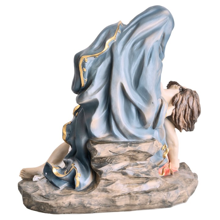 Pietà' 17.5 cm in resina