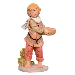 Bimbo con cesto serie 30 cm Fontanini