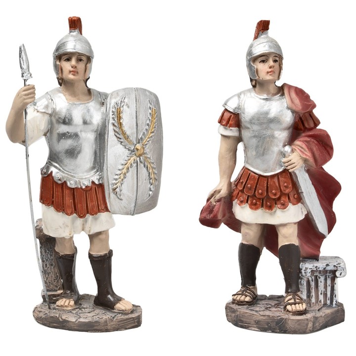 Crocifissione di Gesù 10 cm in resina statue pasquali