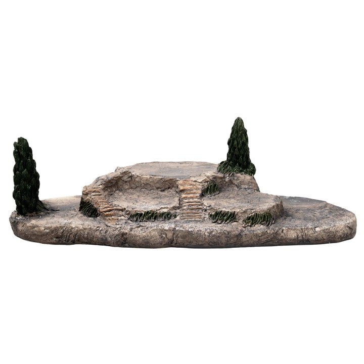 Crocifissione di Gesù 10 cm in resina statue pasquali