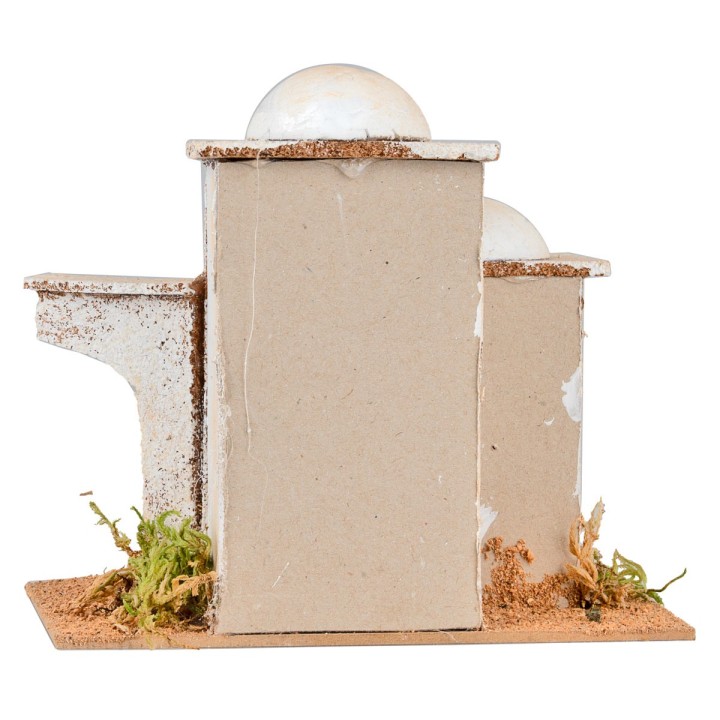 Gruppo casette arabe cm 15.5x11.5x14 h