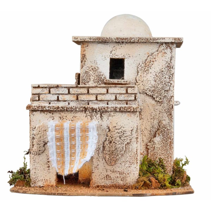 Casa araba con terrazzo cm 21.5x17.5x21 h