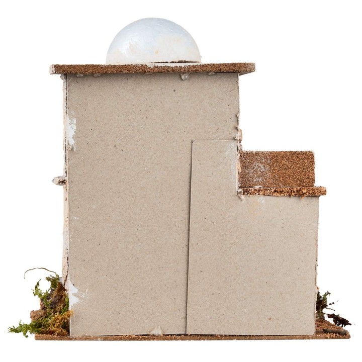 Casa araba con terrazzo cm 21.5x17.5x21 h