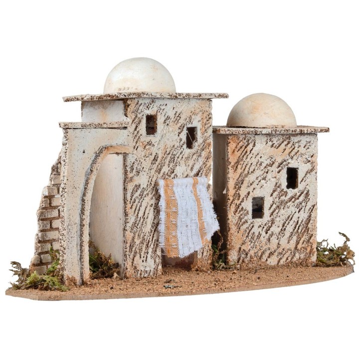 Case palestinesi con arco cm 28.5x14x16.5 h