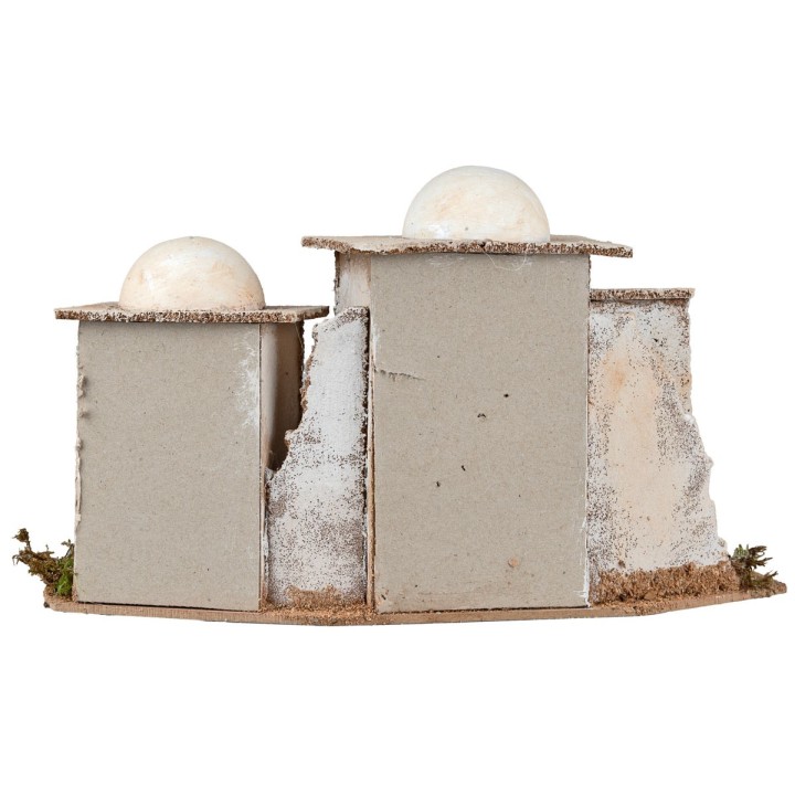 Casas palestinas con arco de 28.5x14x16.5 cm