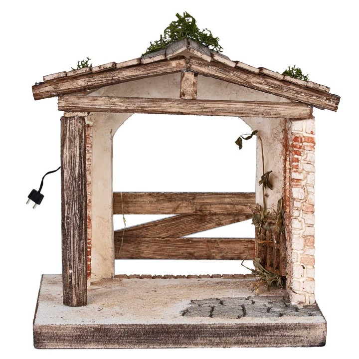 Cabaña para Natividad cm 22x18x22.5 h