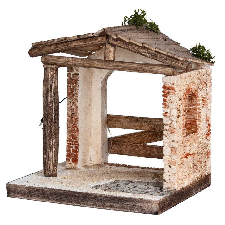 Cabaña para Natividad cm 22x18x22.5 h