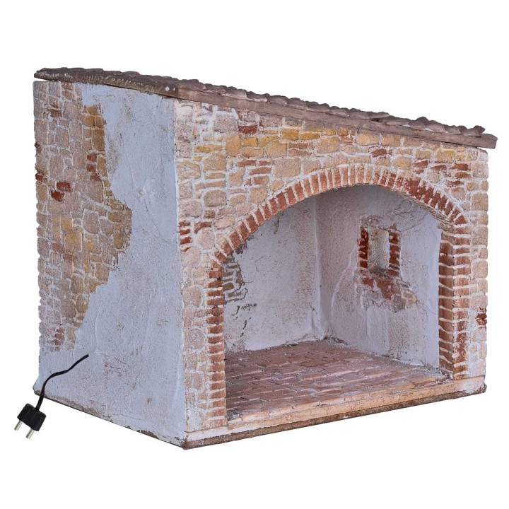 Rudere illuminato cm 24x18x21.5 h